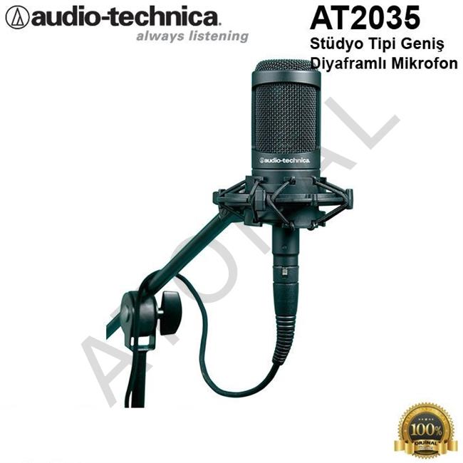 AT2035 Stüdyo Tipi Geniş Diyaframlı Mikrofon