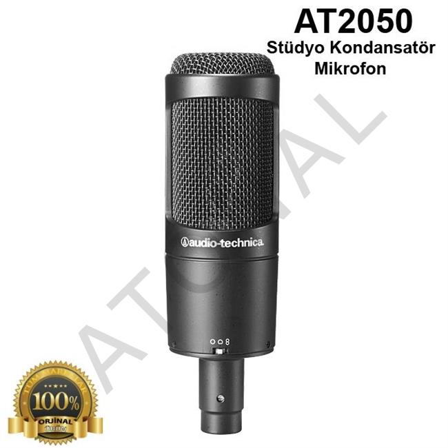 AT2050 Stüdyo Tipi Geniş Diyaframlı Mikrofon