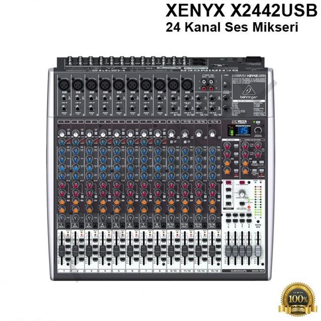 Xenyx X2442USB 24 Kanallı USB Deck Mikser