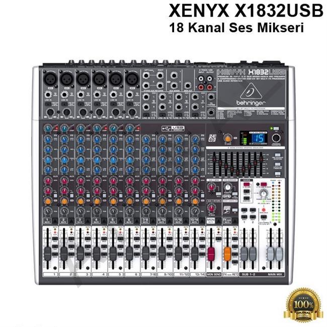 XENYX X1832USB 18 Kanal Ses Mikseri