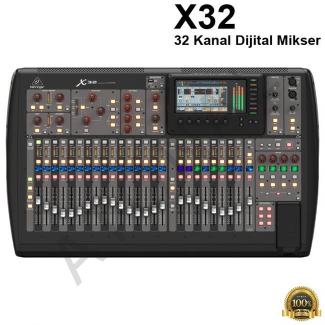 X32 32 Kanal Dijital Mikser