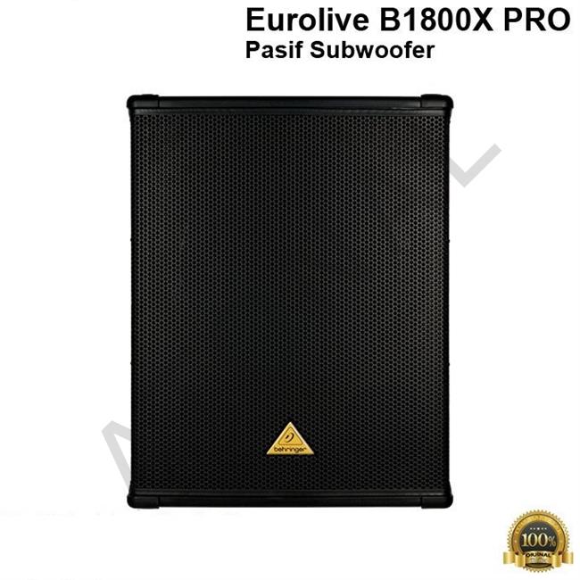 Eurolive B1800X PRO Pasif Subwoofer