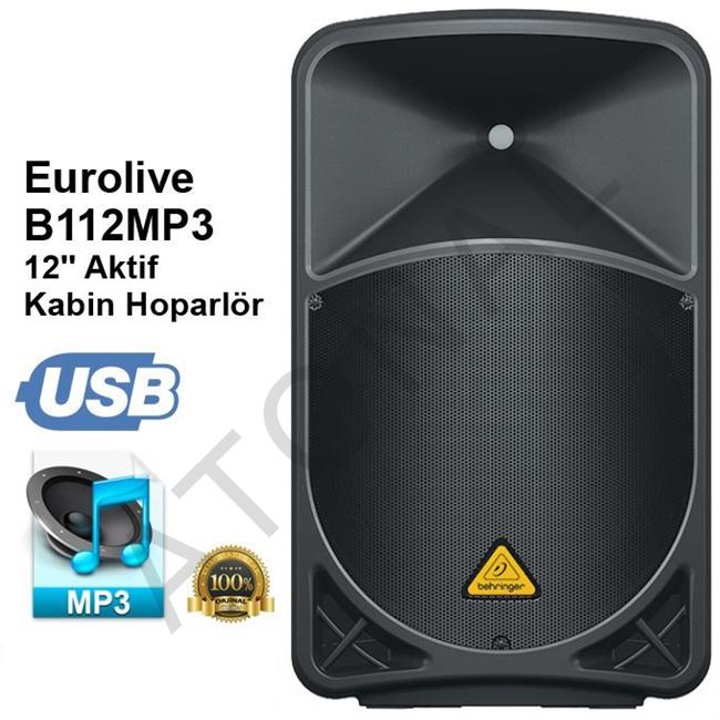 Eurolive B112MP3 Aktif Hoparlör