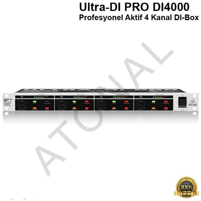 Ultra-DI PRO DI4000 Aktif DI-Box
