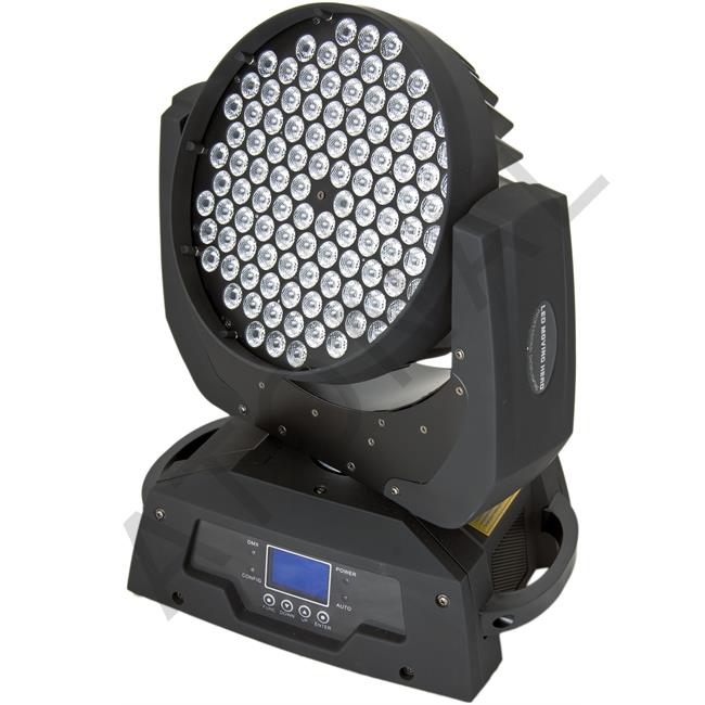 INTER PL WASH, 108 x 3 watt RGBW, LED Boyama Movinghead