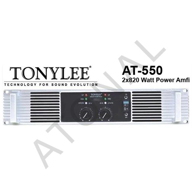 AT-550, 2x820W Güç Amplifikatörü