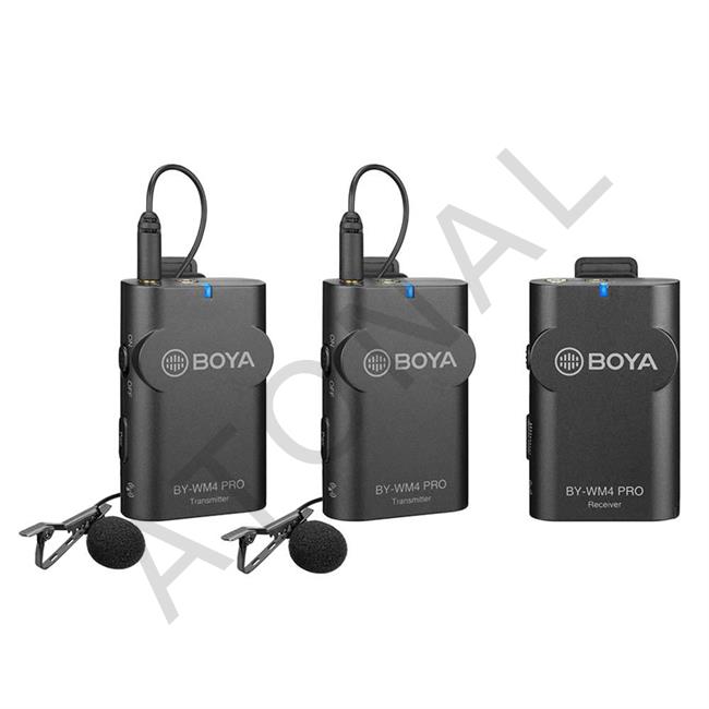 Boya BY-WM4 Pro K2 Kablosuz İkili Yaka Mikrofonu