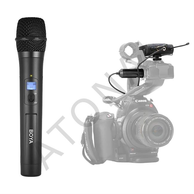  BY-WHM8 PRO  KABLOSUZ EL TİPİ KAMERA MİKROFONU