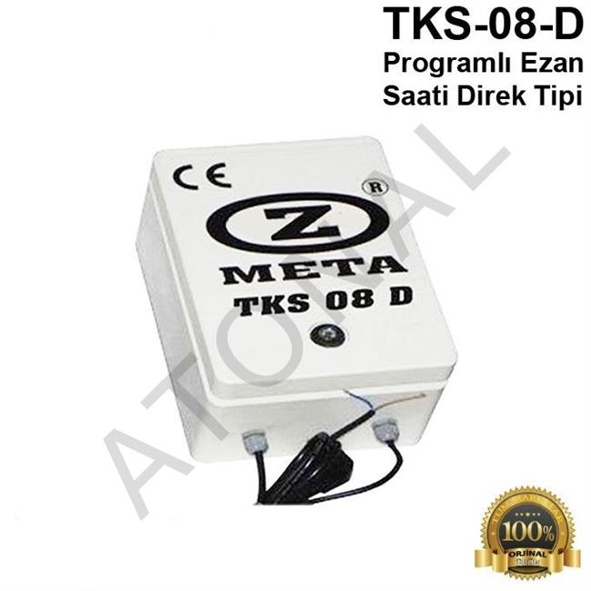 TKS 08 D Programlı Ezan Saati Direk Tipi