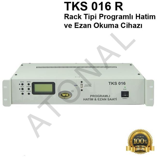 West Sound TKS 016 R Rack Tipi Programlı Hatim ve Ezan Okuma Cihazı