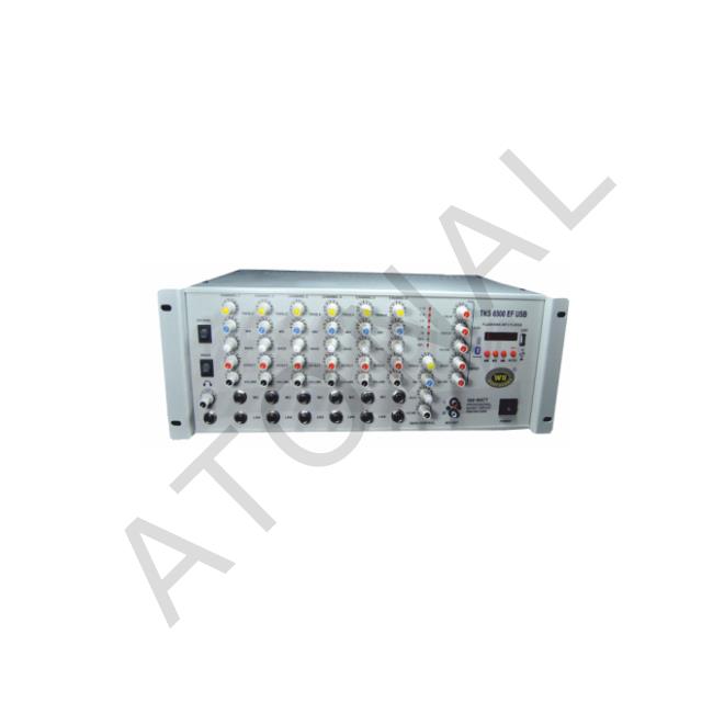 TKS 6300 EF TR 6 Kanal 300W 100V Efektli Anfi Mikser