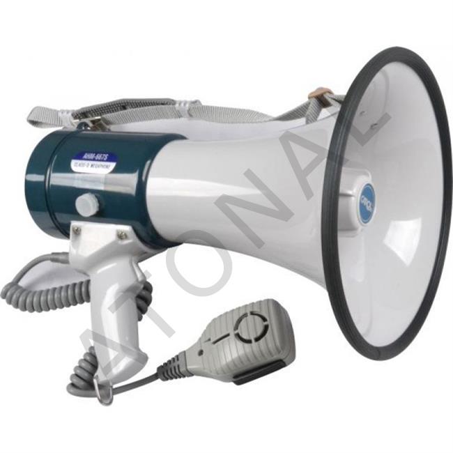 AHM 667 S 25W Sirenli Bas-Konuş Mikrofonlu Megafon