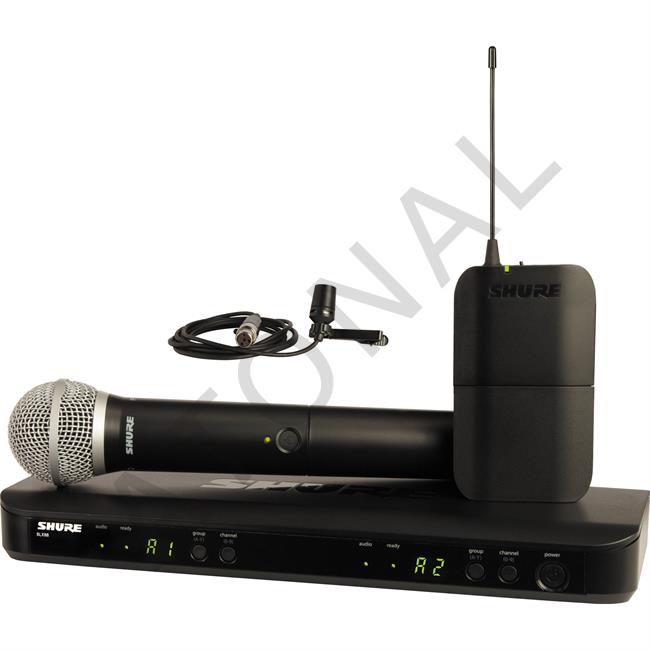 BLX1288E/CVL Çift Kanal Uhf Telsiz Mikrofon EL+YAKA