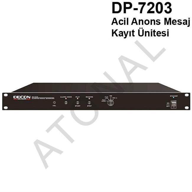 DP-7203 Acil Anons Mesaj Kayıt Ünitesi