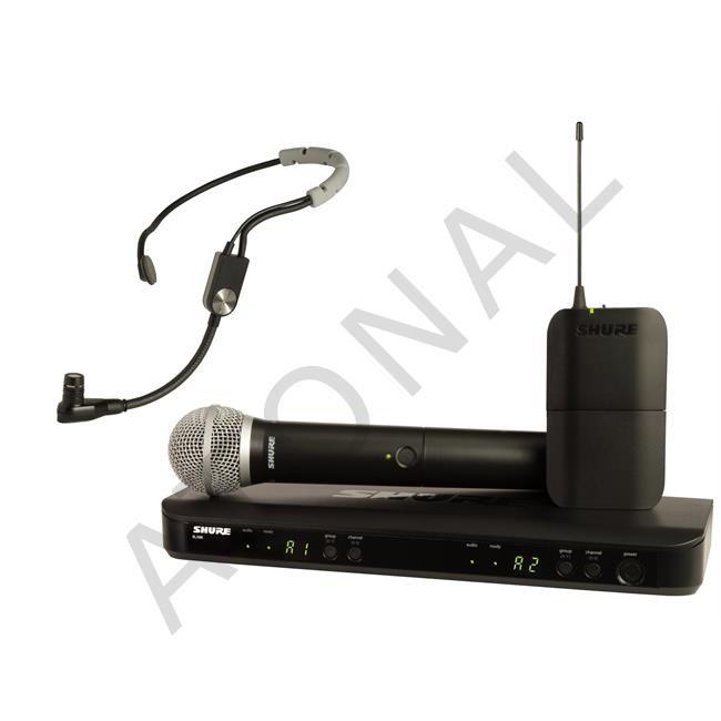 BLX1288E/SM35 Kablosuz İkili EL ve Headset Mikrofon seti