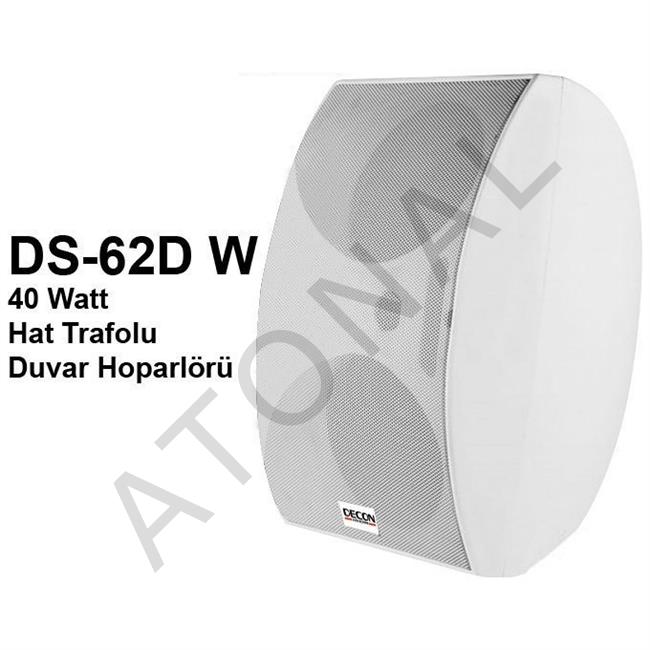  DS-62DW 40 Watt Hat Trafolu Duvar Hoparlörü