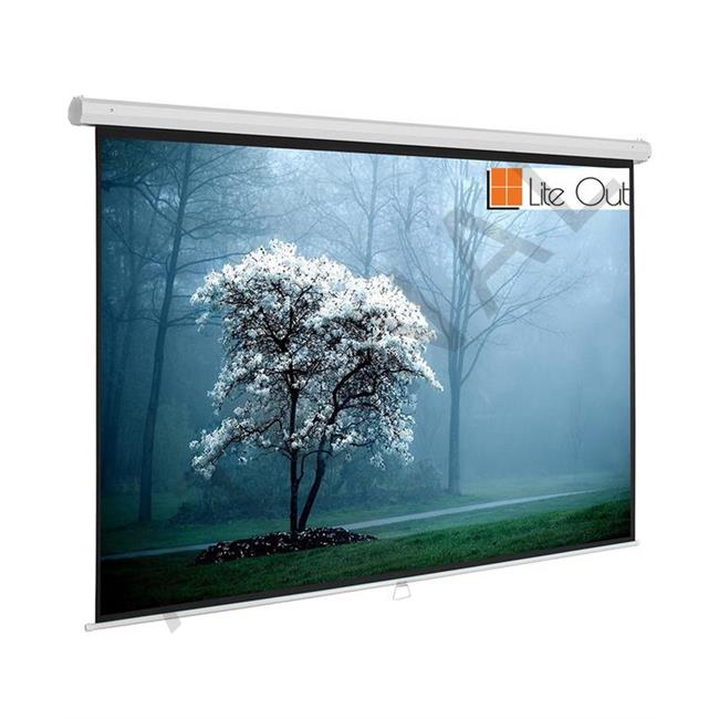 180x180cm Storlu Manuel Projeksiyon Perdesi