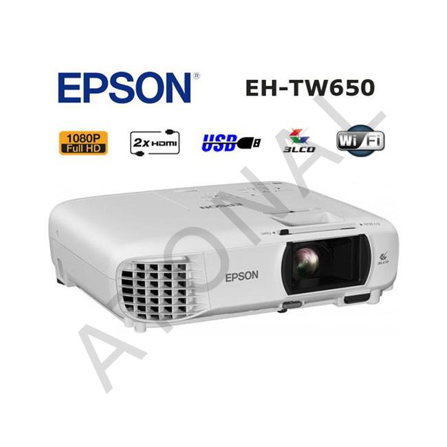  EH-TW650 3100 ANSI lümen 1920x1080 Full HD Kablosuz Projeksiyon Cihazı