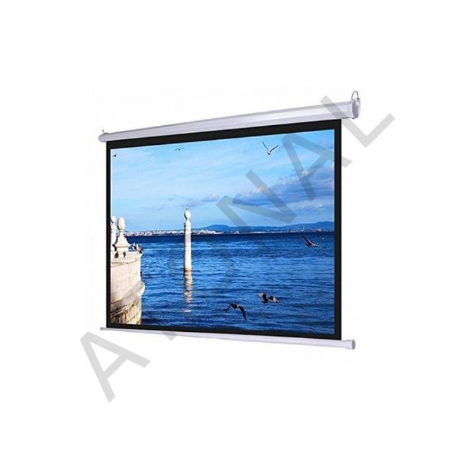203x152cm Motorlu Kumandalı Projeksiyon Perdesi