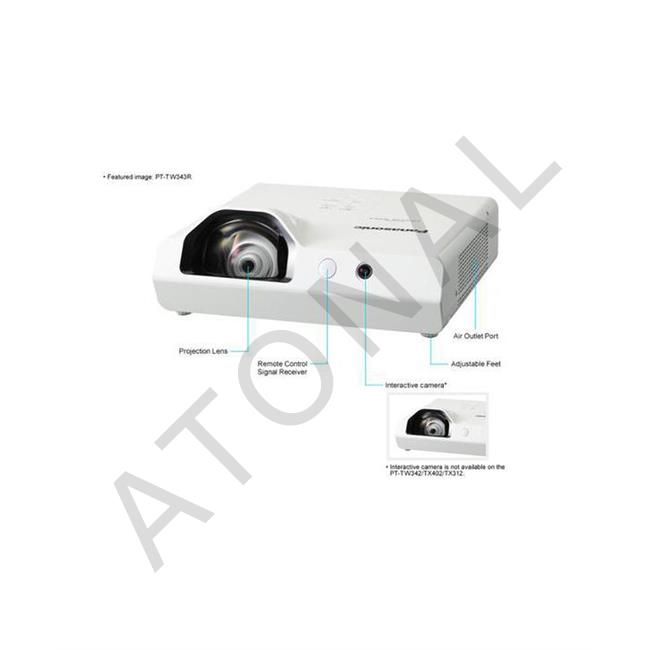 PT-TX402 3800 lümen Kısa Mesafe Projeksiyon Cihazı