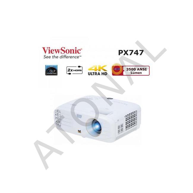 PX747 3500 ANSI lümen 3840x2160 UHD 4K DLP Projeksiyon Cihazı