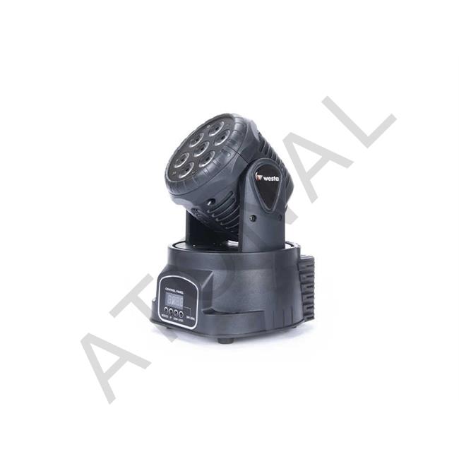 WSL-45050 7pcs Led Mini Moving Head Light