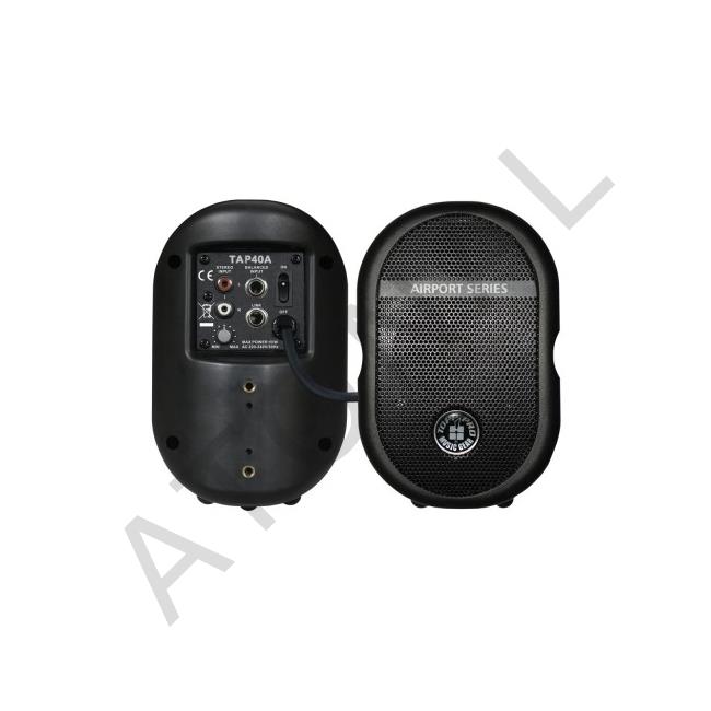TAP40A 4" Aktif Hoparlör SİYAH (TAKIM)