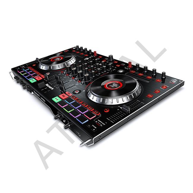 NS6 II Serato DJ için 4-kanal, çift USB, ekranlı profesyonel DJ kontroller