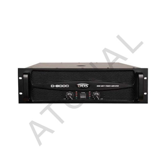 D 8000, 8000W Güç Amplifikatörü