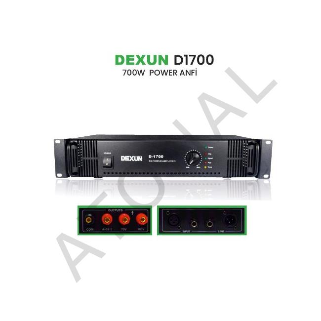 D-1700 70V-100V 700W POWER ANFİ