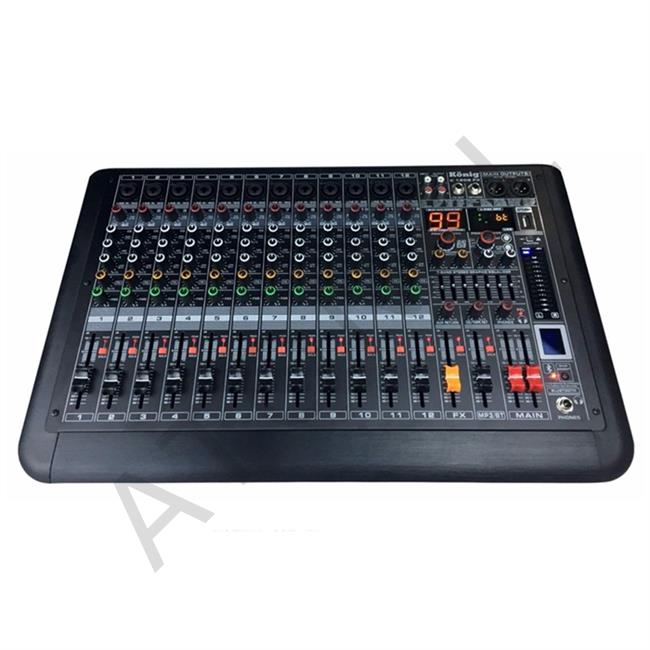 K-1208 FX, 12 Kanal Deck Seslendirme Mikseri