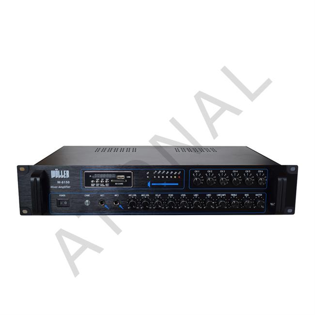 W-6150 6 Bölge Bağımsız Kontrol Amplifikatör