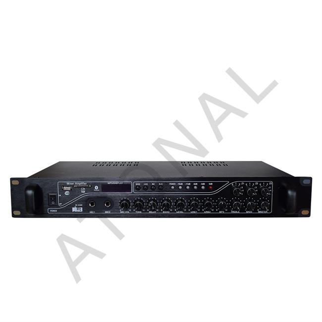 W-3300 3 Bölge Bağımsız Kontrol Amplifikatör