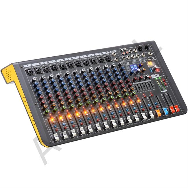 8 Kanal Usb-Bt 99 Dsp Efect Deck Mixer WD-12