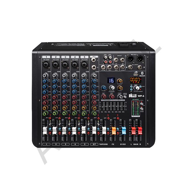 WP-6 6 KANAL POWER MİKSER 2x250W