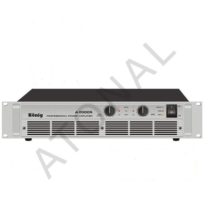 A 2000/S 2x850W 4 Ohm Power Anfi