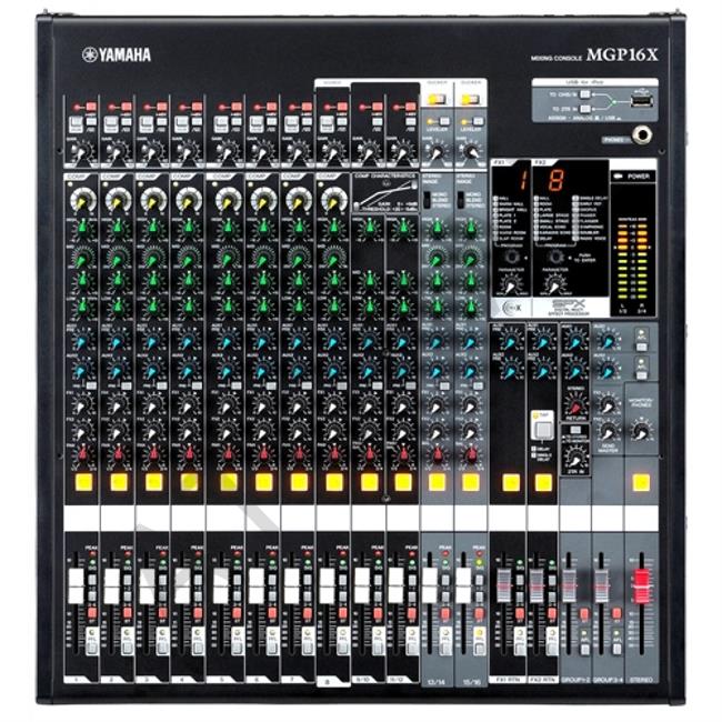 MGP16X 16 Kanal Deck Mikser