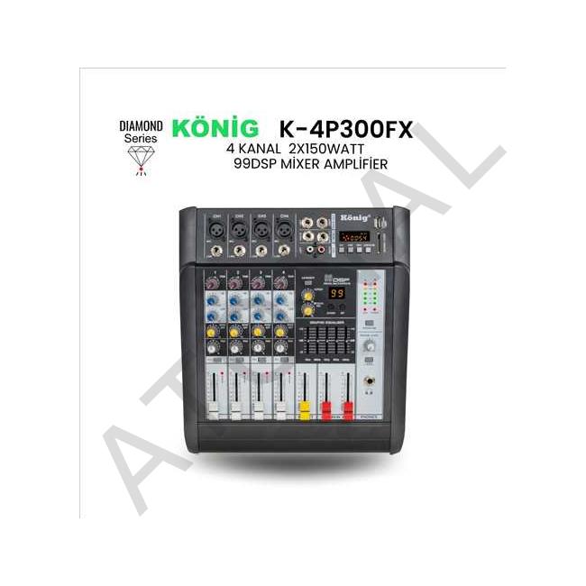 KÖNİG K-4P 300 FX POWER MİXER (DIAMOND)
