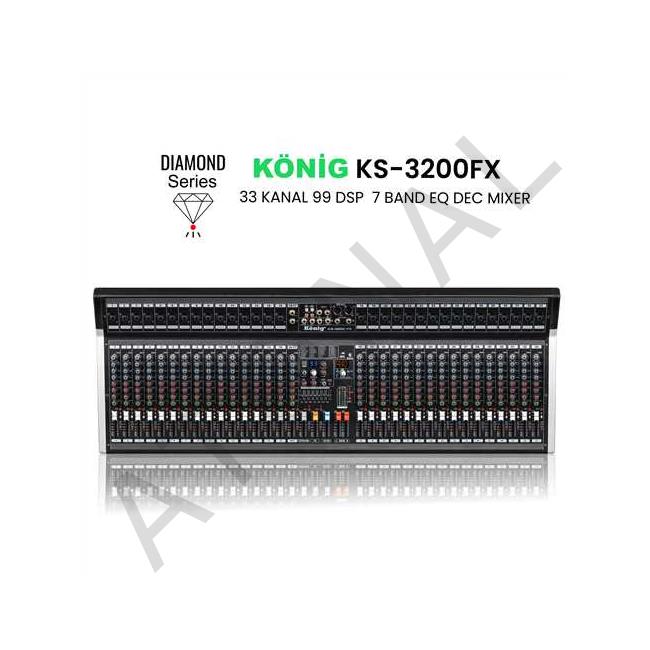 KÖNİG KS-3200 FX DEC MİXER (DIAMOND)