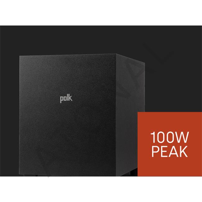 Polk Monitor XT10 10” High Performance, 100W Powered Subwoofer