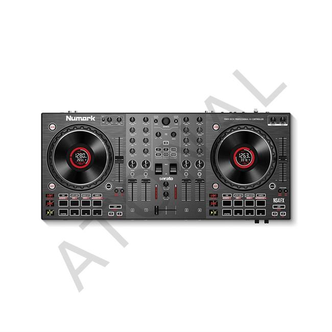 Numark NS4FX Yeni Nesil 4-Kanal, Renkli ekranlı Serato DJ kontroller