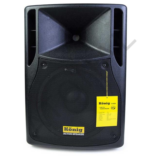K-1510A 10" (25cm) 450W 2-Yollu Aktif Kabin Hoparlör