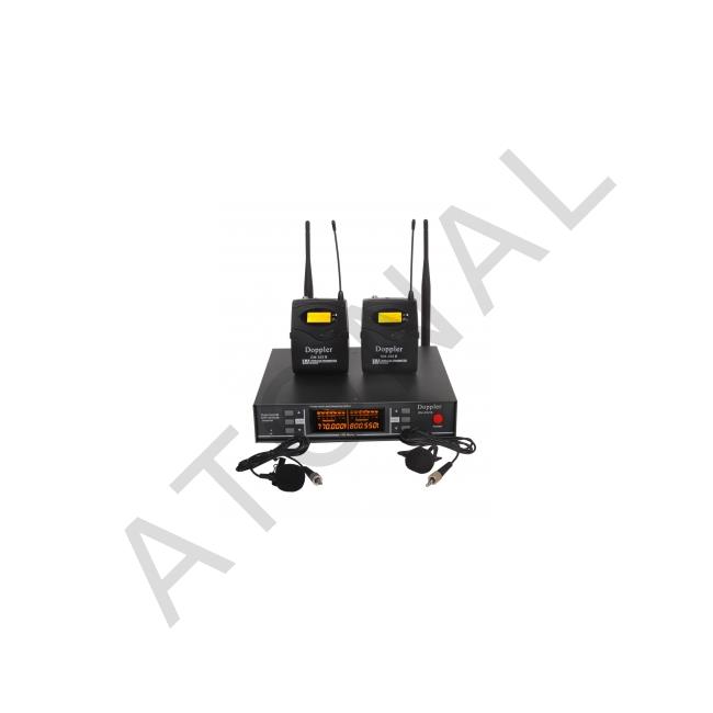 DM-252B Çift Yaka Telsiz Mikrofon