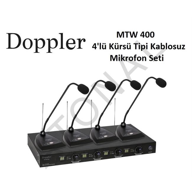  MTW-444 Telsiz Kürsü Mikrofon Seti