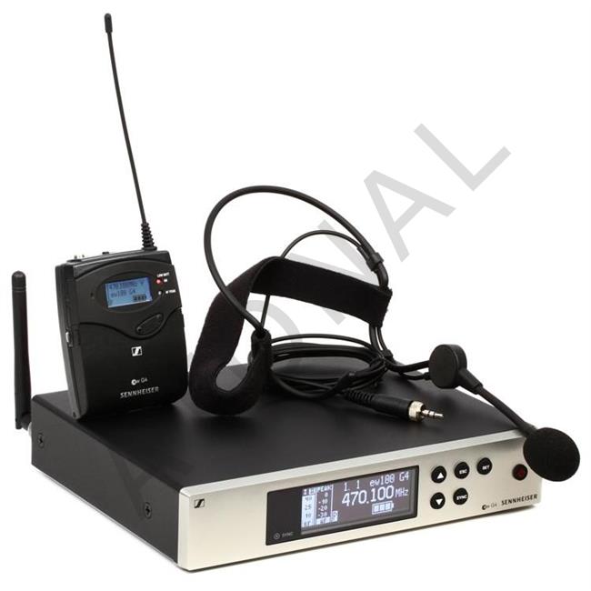 EW 100 G4 ME-3 UHF Kablosuz Headset Mikrofon Set